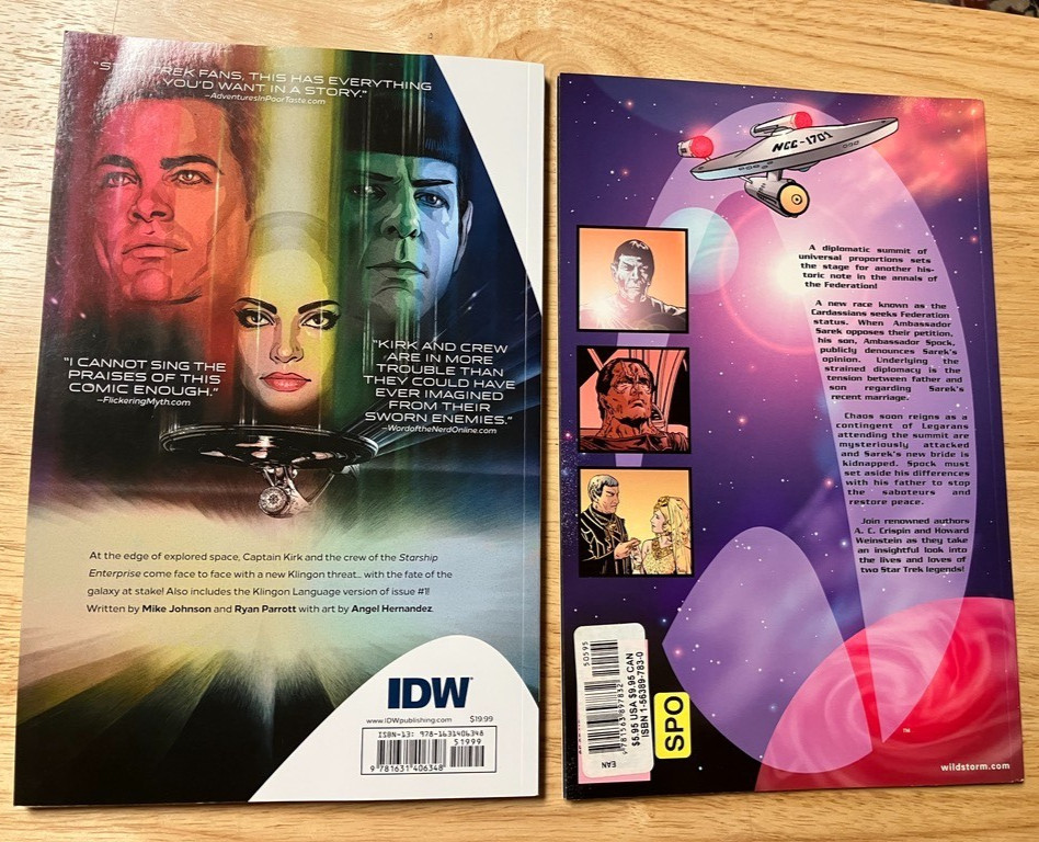 STAR TREK: Mission's End/Burden of Knowledge/Manifest Destiny/Enter the Wolves