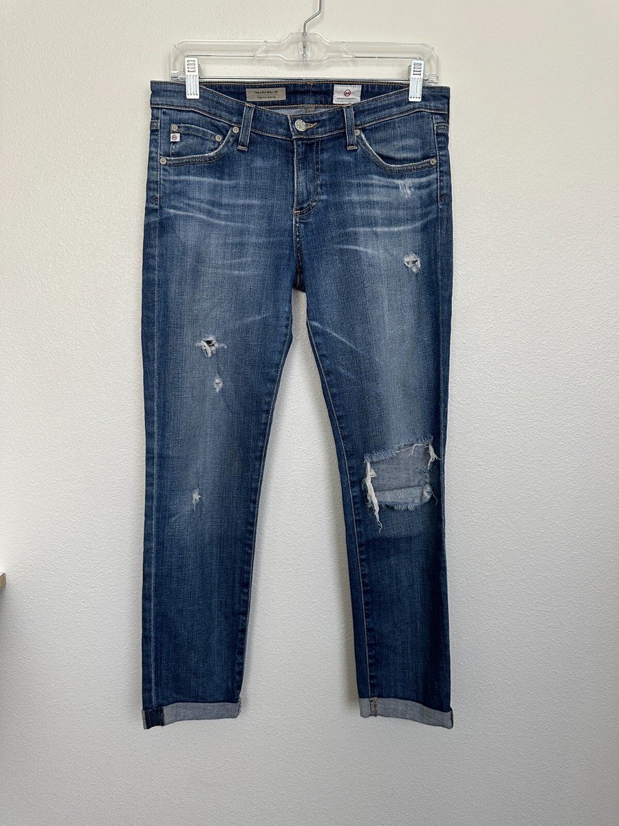 ag the stilt roll up cigarette Jeans Ag Jeans, $176 | shopbop.com Leave A Comment Below! AG Adriano Goldschmied Distressed Stilt