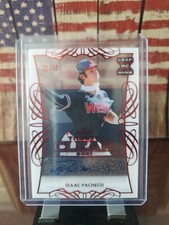 2021 Leaf Trinity Baseball Izaac Pacheco Clear Purple XRC Auto 22/25
