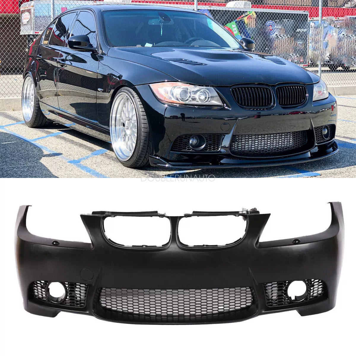 Fits for 2009-2011 BMW E90 E91 3-Series M3 Style Front Bumper Conversion