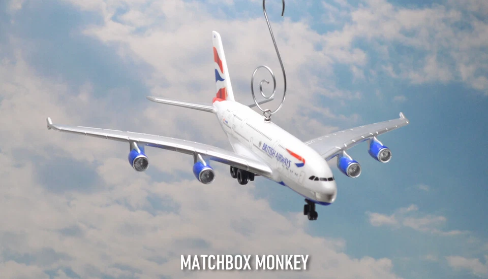 New British Airways Airbus A380 Airplane Jet Custom Christmas Ornament Adorno - Image 4 of 4