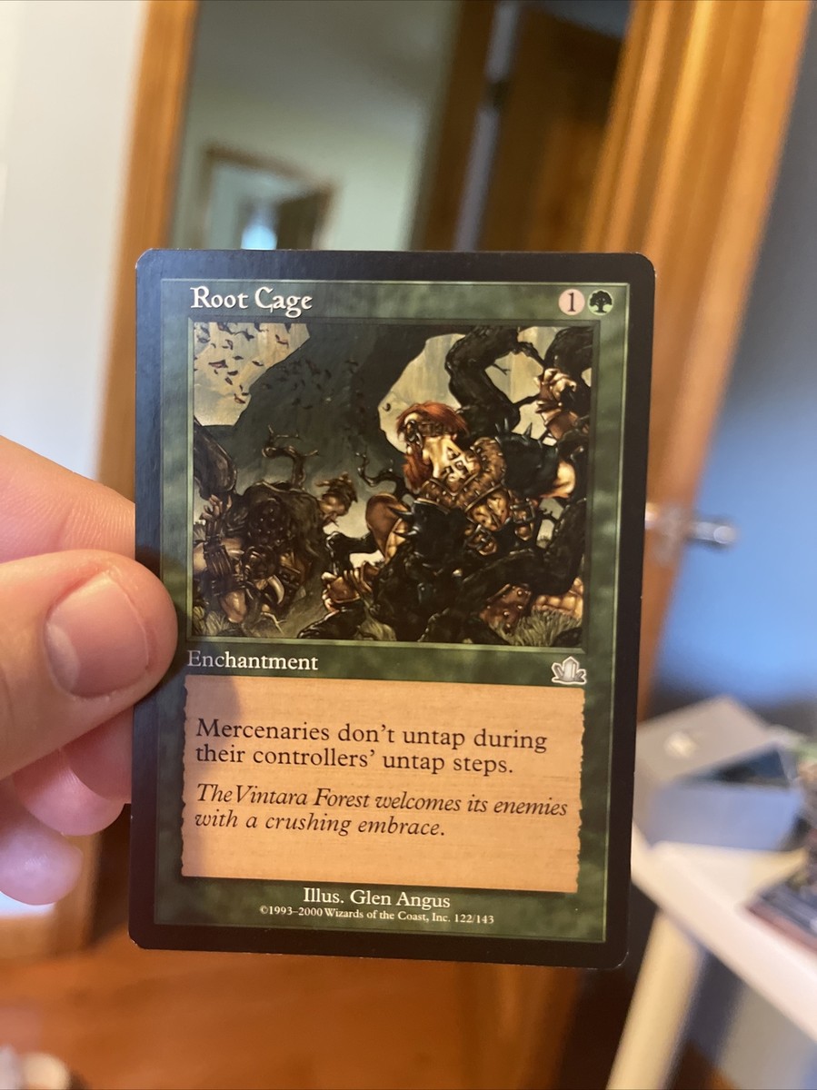 Magic the Gathering MTG Root Cage Prophecy LP/NM | eBay