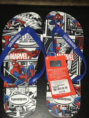 havaianas marvel spiderman
