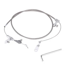 For C6 Stainless Steel Throttle Cable Assembly SI-AT12003 Throttle Cable Spare