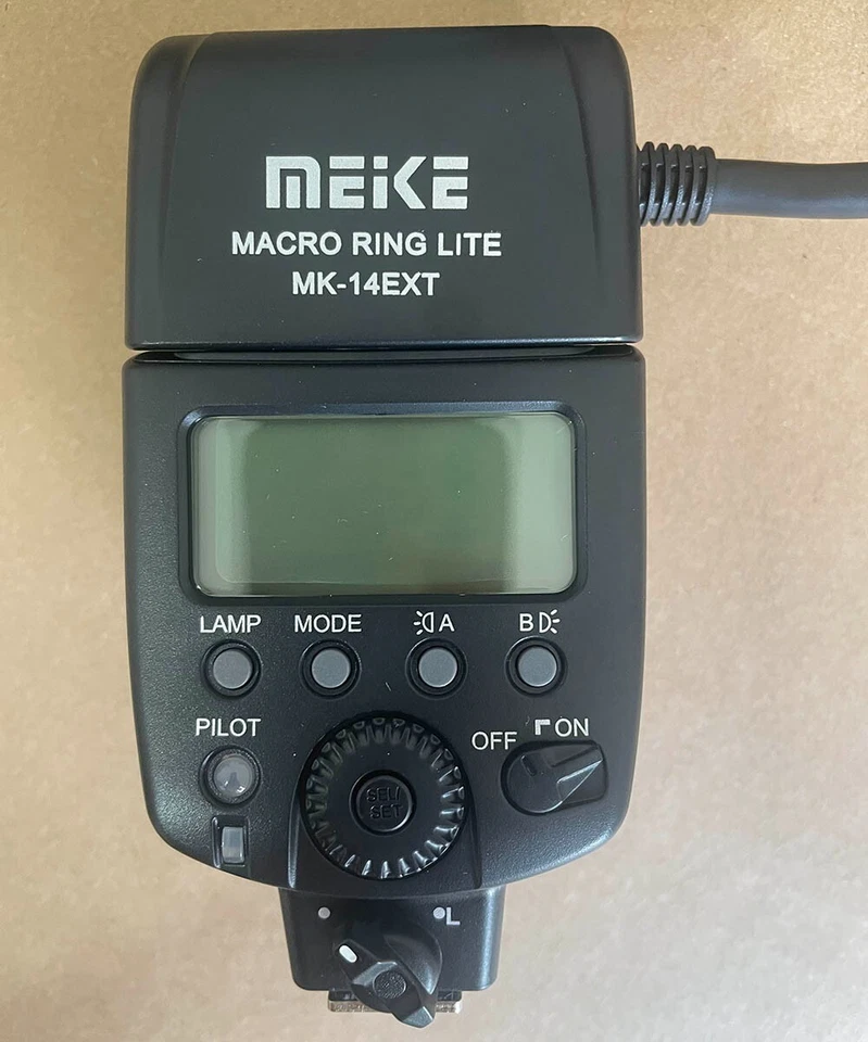 Meike MK-14EXT Macro Ring Light Flash for Nikon D5600 D5200 D5100 D5000 D3200 - Image 4 of 4