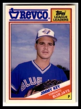 1988 Topps Revco League Leaders #27 Jimmy Key