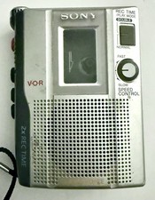 SONY TCM-200DV Handheld Cassette Recorder 2x Rec Time