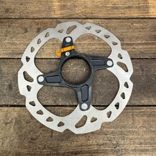 Shimano SM-RT98-SS Disc Brake Rotor 140mm Center Lock Silver NOS MTB Japan