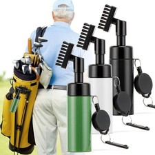 Golf Club Brush Tool Kit Groove Cleaner Cleaning Tool With Spray Water Bottle