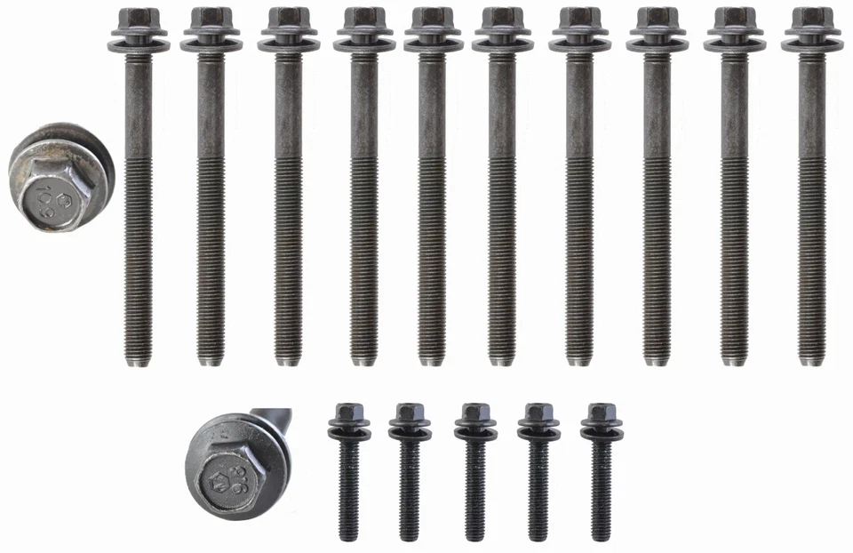 Juego de juntas de culata MLS con pernos de cabeza para 05-10 Chrysler/Dodge/Jeep 6,1 L/370 Hemi Foto 3 de 4