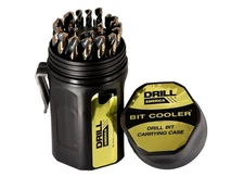 Drill America, 25 Piece "METRIC"  Drill Bit Set in Round Case