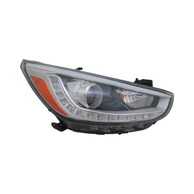 For Hyundai Accent 12-17 Passenger Side Replacement Headlight Standard Line