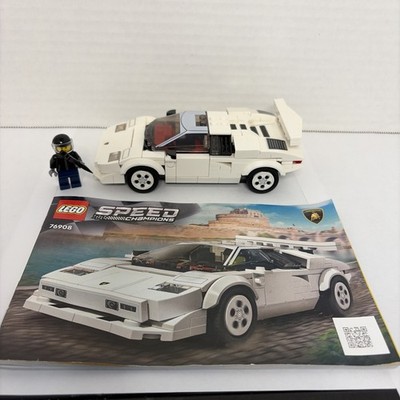 LEGO Speed Champions Lamborghini Countach 76908, with manual 