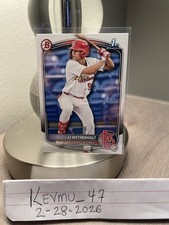 2025 Bowman - Prospects JJ Wetherholt #BP-22 (RC)