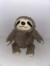 Warmies Cozy Sloth Plush Heatable Stuffed Animal Lavender Scented, 13" Weighted