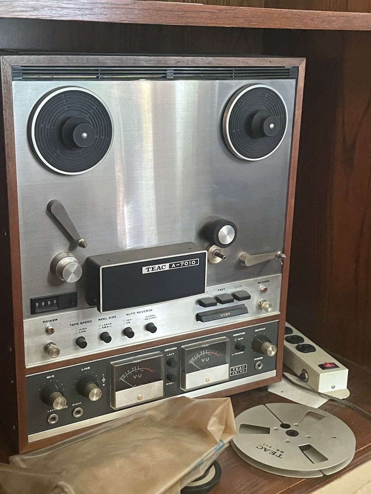 Teac A-7010 vintage audio equipment - eBay listing photo 1
