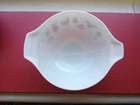 Vtg PYREX #443 Cinderella Early American 2.5 Qt White Mixing Bowl◾Pour Spouts