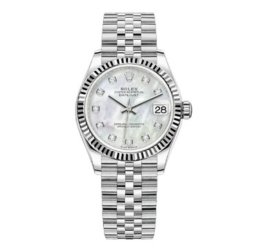 Rolex DateJust 278274 Jubilee 2021 Card SS MOP Dial Auto Midsize Unisex 31mm