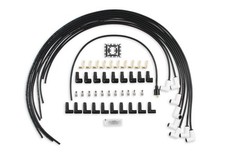 Accel 9001c Extreme 9000 Spark Plug Wire Set - Universal - 90 Degree White