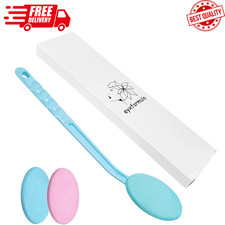 Easy Lotion Applicator for Back   Long Handle Cream Applicators Wand with 2 Pads