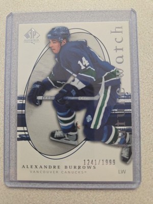 2005-06 SP Authentic - Future Watch Alexandre Burrows #285 /1999 (RC)