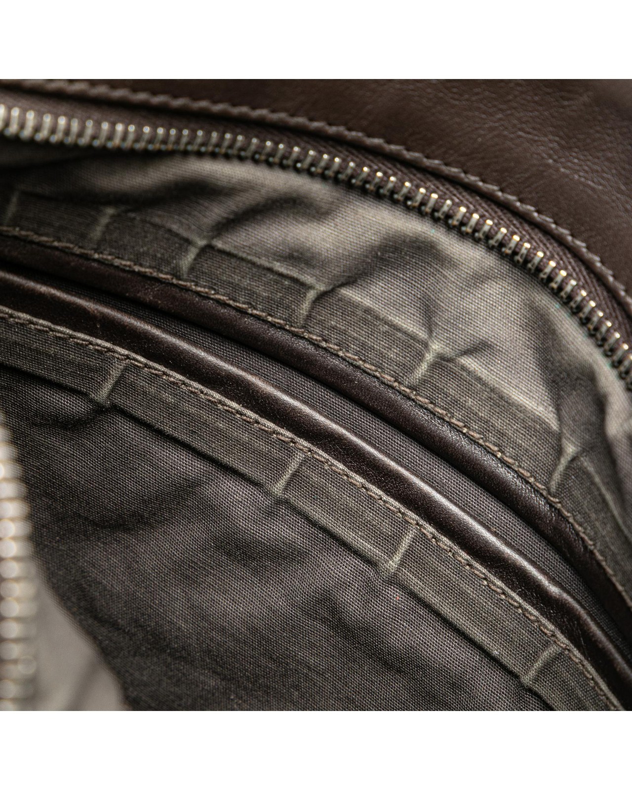 Preloved bottega veneta Woven Crossbody Bag Women Brown One Size thumbnail 11