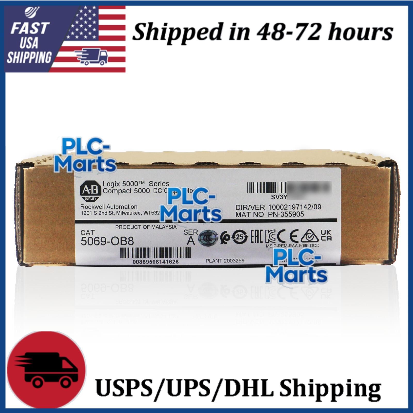 New Allen Bradley 5069-OB8/A Compact 5000 DC Output Module AB 5069OB8