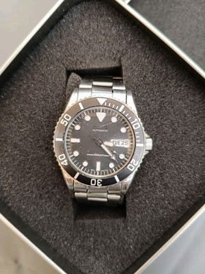 RARE Seiko Diver SKX023 7S26-0050 Midsize Schwarz Automatik Top Zustand Vintage