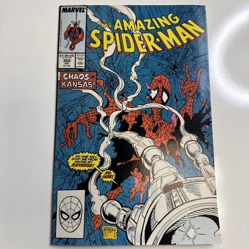 Amazing Spider-Man # 302 - Direct | VF- | Todd McFarlane | Marvel Comics 1988