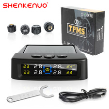 Tire Pressure Monitoring Systems Tpms 4 External Sensors Wireless Solar Power Tire Pressure Monitoring Systems Tpms 4 External Sensors Wireless Solar Power