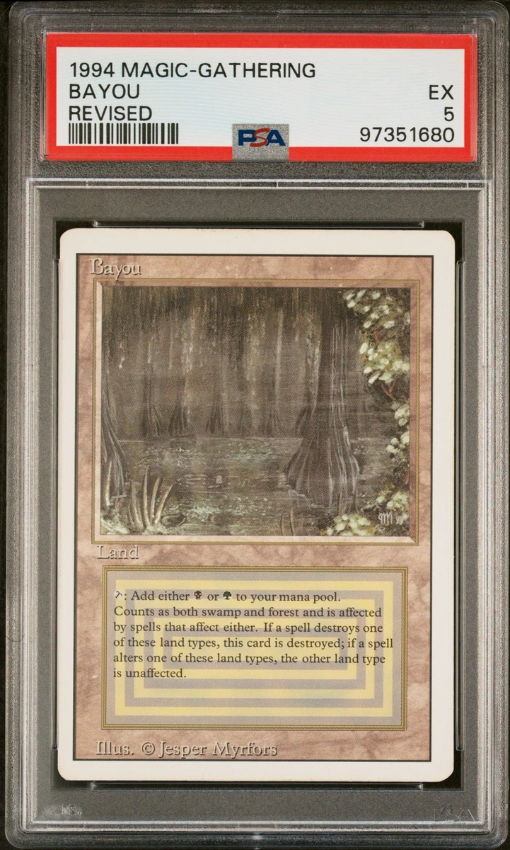 Land Magic: The Gathering Professional Sports Authenticator (PSA