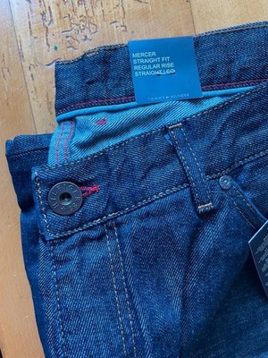 Tommy Hilfiger Mercer Jeans W38 L34 Rinse dunkelblau neu mit Etikett