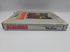 Scramble (Vectrex, 1982) CIB Complete w Manual/Overlay/ See Description*