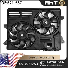 Radiator Cooling Fan Assembly w/ Motor for 2015-2021 Ford Mustang 3.7L 5.0L 5.2L