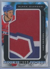 2025-26 UD Black Diamond Ivan Demidov RTL-ID Team Logo Jumbos patch RC