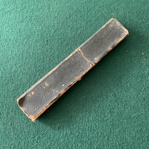 Vintage A. Witte BLUE STEEL Straight Razor, 9/16”, Germany, Please Read - Picture 13 of 15