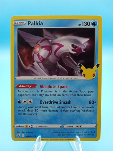 2021 Pokemon Celebrations Palkia #004