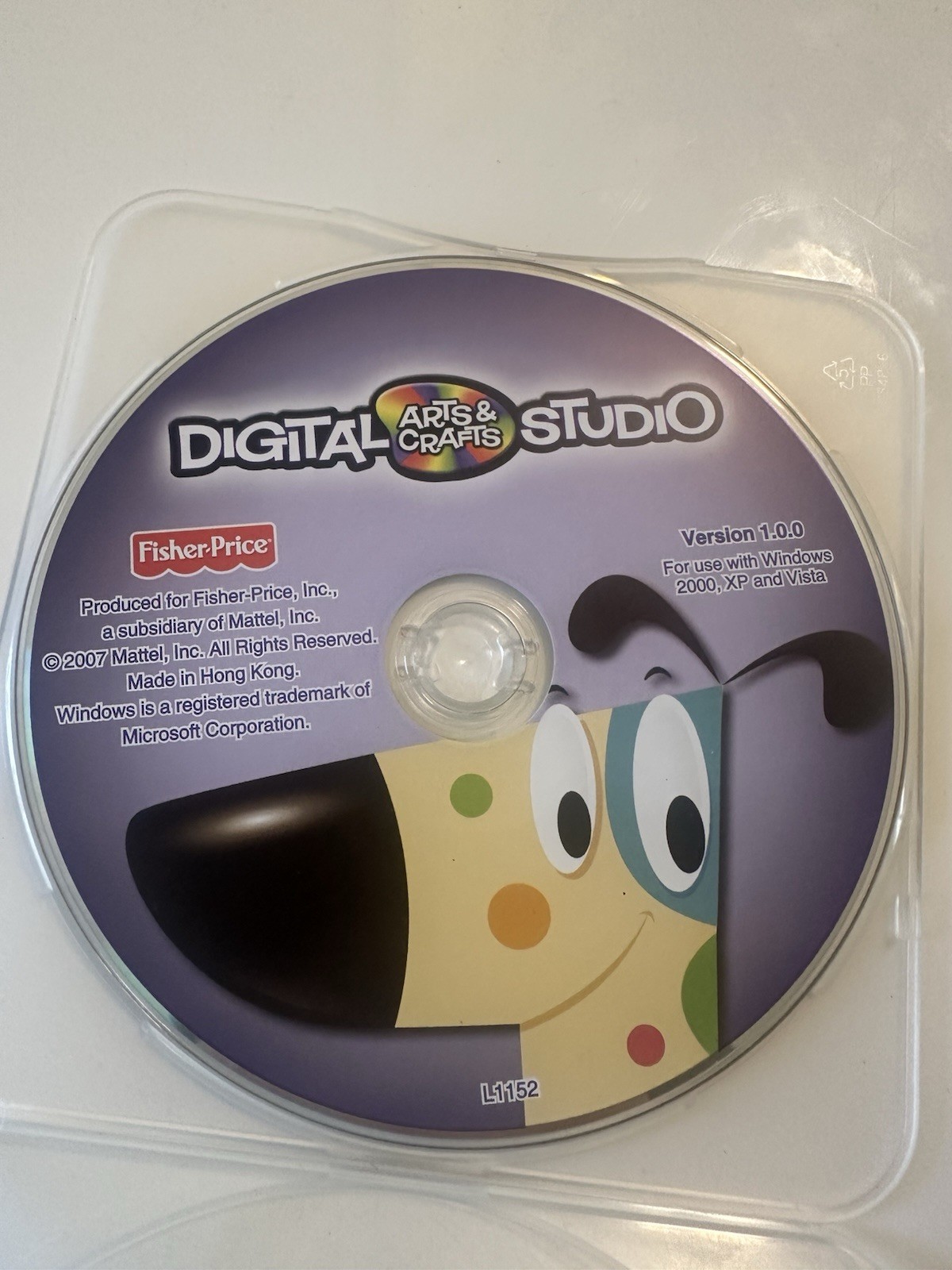 Digital Studio Arts & Crafts Fisher Price CD software for windows.-image
