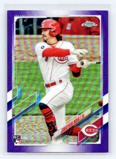 2021 Topps Chrome Update Purple Refractor #USC74 Jonathan India Rookie Reds