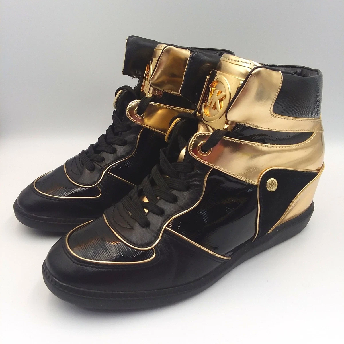 Michael Kors High-Top Sneakers and Sunglasses Set Amazon.com | Michael Kors High Top to High-Top Based on MWL  main image 3