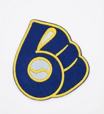 EMBROIDERED 2026 MILWAUKEE BREWERS BASEBALL TEAM LOGO PATCH IRON ON