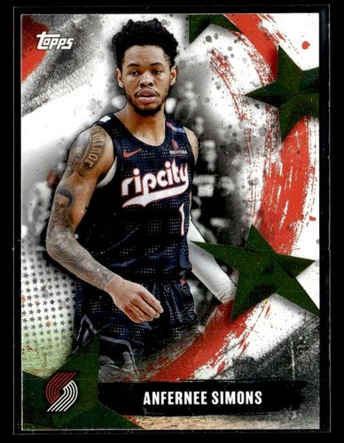 2025-26 Topps #SA-22 Anfernee Simons Stars of the NBA card