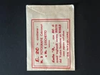 1962 SAN GIORGIO WORLD CUP FOOTBALLERS BAG SEALED SKIN