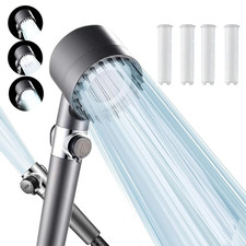 Iondrops Filtered Shower Head with Handheld,High Pressure Showerhead W...