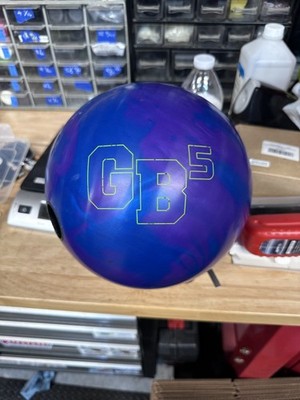 USED - Bowling Ball -15lb Ebonite ''GB5 PEARL'' DRILLED WEIGHT - 14lb 10oz