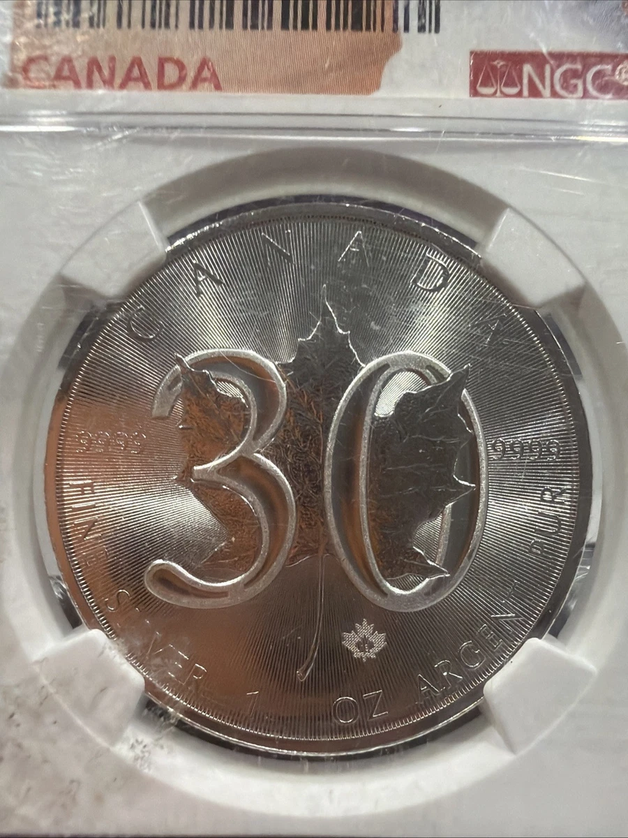 Canadian Maple Leaf MS 69 Silver Bullion Coins for sale | eBay