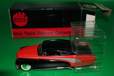 Mac Tools 1949 Mercury SR Coupe Red and Black with Silver Stripe Painting NIB