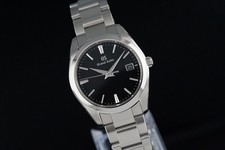 Grand Seiko SBGX261 Heritage Collection Black Dial 37mm 9F Quartz Full Set