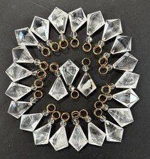 Rock Crystal Chandelier Sconce Quartz Pendant...