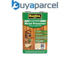 Rustins AWCL5000 Advanced Wood Preserver Clear 5 litre RUSAWPCL5L